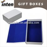 magnetic unique gift boxes wholesale with flock inside