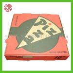 Stylish designing high quality corrugated printing pizza box packaging