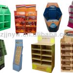 Customized Cardboard/Corrugated Floor Display Stand/Rack