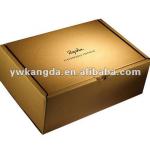 Corrugated paper shipping box