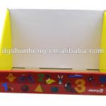 Wood puzzle toy corrugated paper shadow display boxes