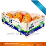 Corrugated fruit box