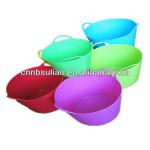 custom plastic bucket,round plastic bucket