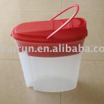 plastic pail container packing pet food container