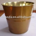 400L garden painted metal tin bucket