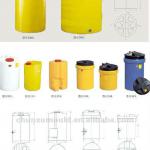 Poly Overpack Salvage Drum , PE storage drum with rotomolding