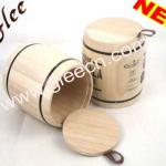 Coffee Bean Packaging Wood Barrel