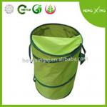 Green PE/Oxford pop-up garden bag with handles