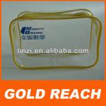New Promotion Clear Pvc Zipper Cosmetic Bag