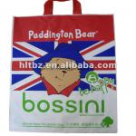 printing polybag with handle/shopping bag