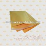 Gold kraft bubble envelope