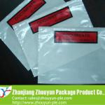 Self adhesive documents enclosed envelopes