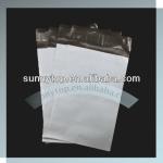 white LDPE poly mailer courier bag
