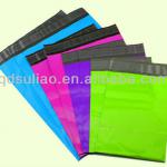 Durable colorful self adhesive seal plastic mailing bag