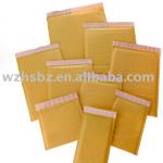 Golden yellow Kraft Bubble Mailer