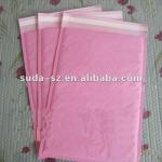 pink kraft bubble mailer envelope bag