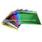 Cool Blue-Green Shield Bubble Mailers Glamour Bubble Envelopes