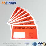 super quality and competitive price packing list envelope