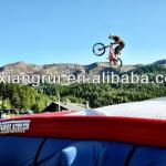 stunts big air bag for stunt bike,biking,inflatable air bag for stunts,big air bag snowboard,