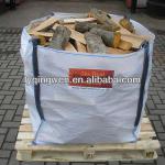 PP bulk bag for packing firewood 1000kg,U type, over locking and clain stitich,any color choosen,UV treated