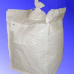 PP white u-panel jumbo bag with sleeve lifting loops/PP bulk bag with fill spout open