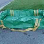 Recycled dumpster bag 500-1500kgs FIBC garbage dumpster PP bulk bag