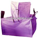 China hot sale U-panel waterproof container bag /flexible container bag for cement in 100% new pp