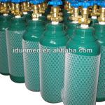 1L-40L Medical Seamless Steel Oxygen Gas Cylinder With Valve for Ambulance/Hospital/Clinic Supply