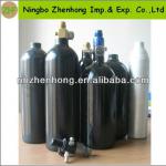 Paintball Air Tank / Soda Aluminium Co2 Cylinder / Aluminium Medical Oxygen Cylinder
