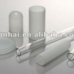 clear glass cylinder