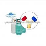 Refillable cylinder for refrigerant gas European standard