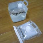 Gallon collapsible LDPE water container