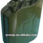 portable metal diesel military jerry cans with spout