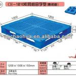 NO.343 Single Side Grid Plastic Pallet