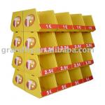 Promotion cardboard Pallet Display for Household Supplies