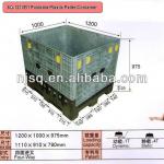 SQ-1210B1 Foldable Plastic Pallet Container