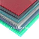 eco-friendly colored pp corrugated flute board