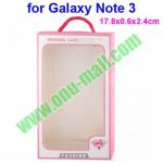 Color Retail Packing Box for Samsung Galaxy Note 3 &amp; 2 (17.8x0.6x2.4cm)