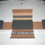 Corrugated box with foam