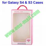 Color Retail Packing Box for Samsung Galaxy S4 &amp; S3 Cases(17.8x10.6x2.4cm)