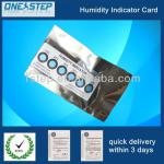 Eco-friendly moisture indicator card, paper, sheet, label, sticker