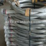 Galvanized loop baling wire ties