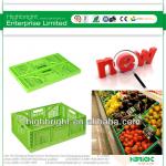 plastic fruit and vegetable crate for supermarket