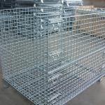 Warehouse Useing Mesh Pallet Box