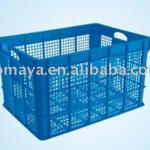Plastic storage logistic container mesh style