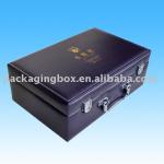 PU wooden wine packaging box