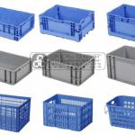 Multiple Usage Crates, 4-170litres.Capacity, PP or HDPE,Collapsible, Anti-static