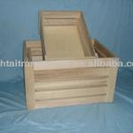 Paulownia wood /fashion wooden crate