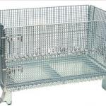 Warehouse Useing Mesh Pallet