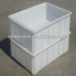 Stackable plastic crate for fruit or vegetable